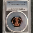 1993-S 1C PR69DCAM