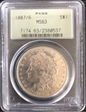 1887/6 $1 MS63