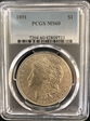 1891 $1 MS60