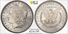 1886 $1 MS64