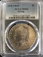 1878 7/8TF $1 Strong MS62