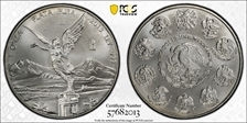 2013-Mo Onza Libertad Ag MS67