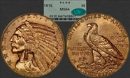 1915 $5 MS64