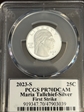 2023-S 25C Maria Tallchief-Silver First Strike PR70DCAM