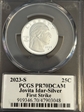 2023-S 25C Jovita Idar-Silver First Strike PR70DCAM