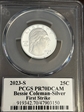 2023-S 25C Bessie Coleman-Silver First Strike PR70DCAM