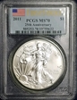 2011 $1 Eagle-25th Anniversary First Strike MS70
