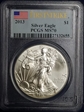 2013 $1 Silver Eagle First Strike MS70