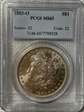 1883-O $1 MS65