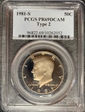 1981-S 50C Type 2 PR69DCAM