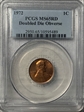 1972 1C Doubled Die Obverse MS65RD