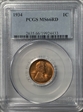 1934 1C MS66RD