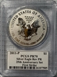 2011-P $1 Silver Eagle Rev PR 25th Anniversary Set First Strike PR70