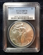 2005 $1 Silver Eagle MS70
