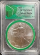 2001 $1 Silver Eagle MS69
