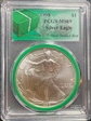 1998 $1 Silver Eagle MS69