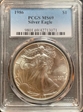 1986 $1 Silver Eagle MS69