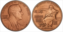 (2014) AE Medal Franklin D. Roosevelt Chronicles Set MS69RD