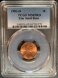 1982-D 1C Zinc, Small Date MS65RD