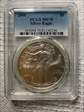 2008 $1 Silver Eagle MS70