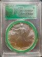 1991 $1 Silver Eagle MS69