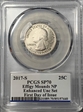 2017-S 25C Effigy Mounds NP Enhanced Unc Set FDI Denver ANA SP70