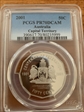 2001 50C Capital Territory PR70DCAM