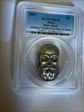 2019 $5 Biker Skull Antique Finish First Day of Issue MS70