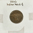 1866 1C Indian Head Cent VG