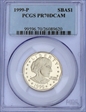 1999-P SBA$1 PR70DCAM