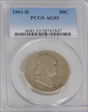 1961-D 50C AG3