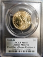 2008-D $1 James Monroe Position A - First Day of Issue MS67