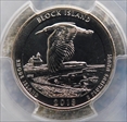2018-D 25C Block Island NP MS67