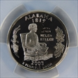 2003-S 25C Alabama PR70DCAM