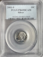 2001-S 10C Silver PR69DCAM