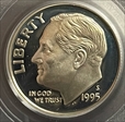 1995-S 10C Silver PR69DCAM
