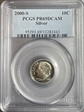 2000-S 10C Silver PR69DCAM