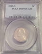 2000-S 5C PR69DCAM
