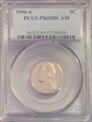 1990-S 5C PR69DCAM