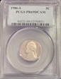 1986-S 5C PR69DCAM