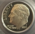 1997-S 10C Silver PR69DCAM