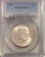 1964 50C MS66