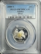 2008-S 25C Alaska Silver PR70DCAM