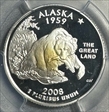2008-S 25C Alaska Silver PR70DCAM