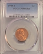 1945-S 1C MS66RD