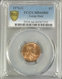 1970-S 1C Large Date MS66RD