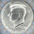 1976-S 50C Silver MS68