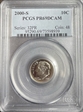 2000-S 10C PR69DCAM