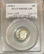 1978-S 10C PR69DCAM