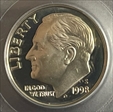 1998-S 10C Silver PR69DCAM